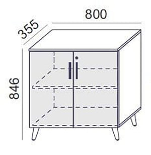 Wooden 2 Door Cabinet Sv 10 Dimensions