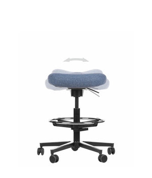 Work Stool Tilting Base 6