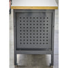 Workbench with 2 Drawers, 2 Cupboards and Open Storage AP1905A 6