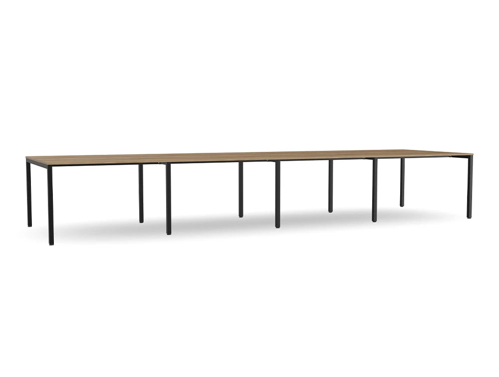 Ws.D Key 4-Piece Meeting Table with Straight Legs