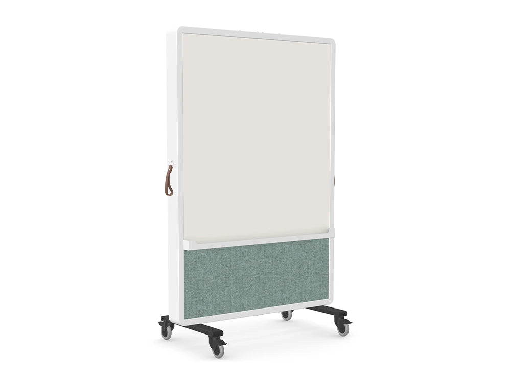 Ws.D Spry Mobile Wall - Whiteboard & Fabric Panel