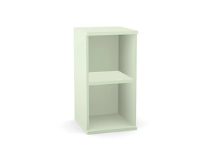 Ws.D Key 2-Level 1-Column Bookcase in Oppland Green