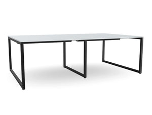 Ws.D Key 2-Piece Meeting Table with Closed Legs 2