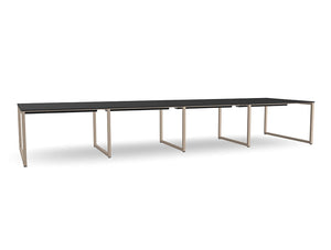 Ws.D Key 4-Piece Meeting Table with Closed Legs 2