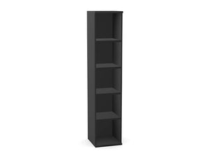 Ws.D Key 5-Level 1-Column Bookcase in Black