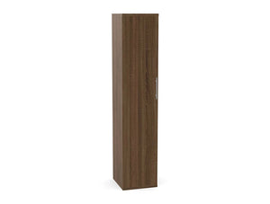 Ws.D Key 5-Level 1-Column Cupboard in Wild Oak with Silver Handle