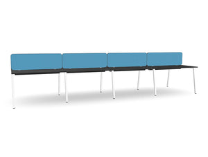 Ws.D Key 8-Person Back to Back Bench Desk with A Legs 2