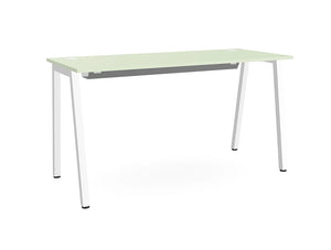 Ws.D Key Single Bench Desk with A Legs 2