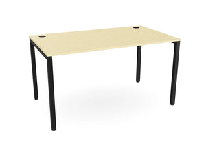 Ws.D Key Single Bench Desk with Straight Legs 2
