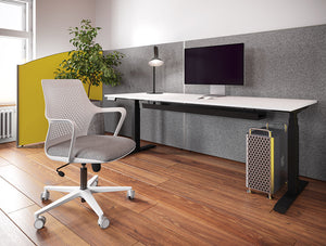 Ws.D Levo Sit Stand Desk With Cable Management