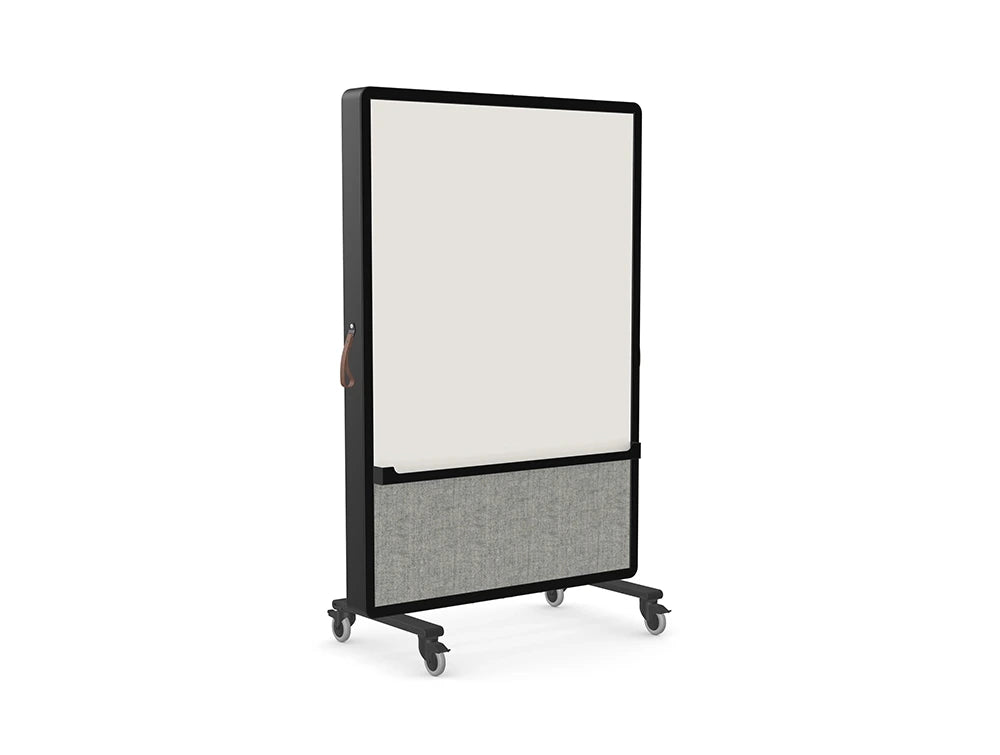Ws.D Spry Mobile Wall Whiteboard & Fabric Panel