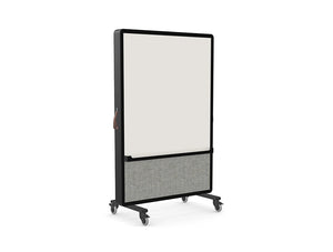 Ws.D Spry Mobile Wall Whiteboard and Fabric Panel