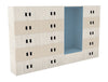 WsD 30 Door Locker System with RFID Locks and Alcove Replaced