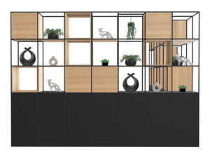 WsD Ionic Cube Corner Zoning System on Integrated Storage 3