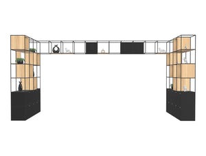 WsD Ionic Cube Corner Zoning System on Integrated Storage with Over Bridge 2