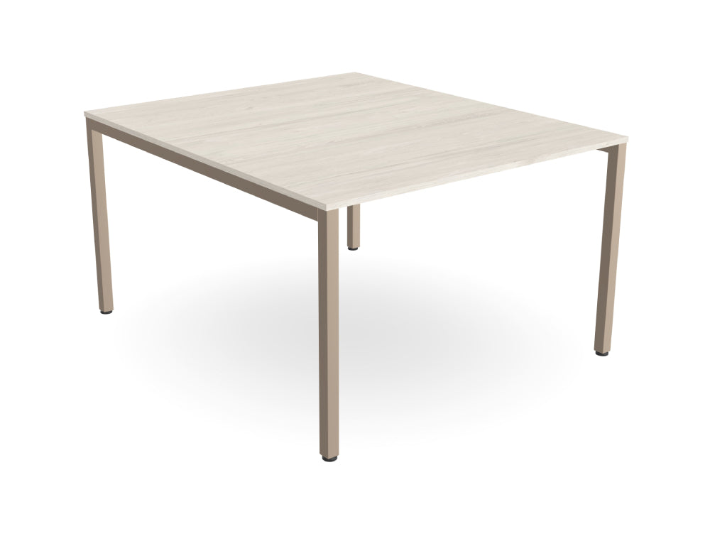 WsD Key 1 Piece Meeting Table with Straight Legs