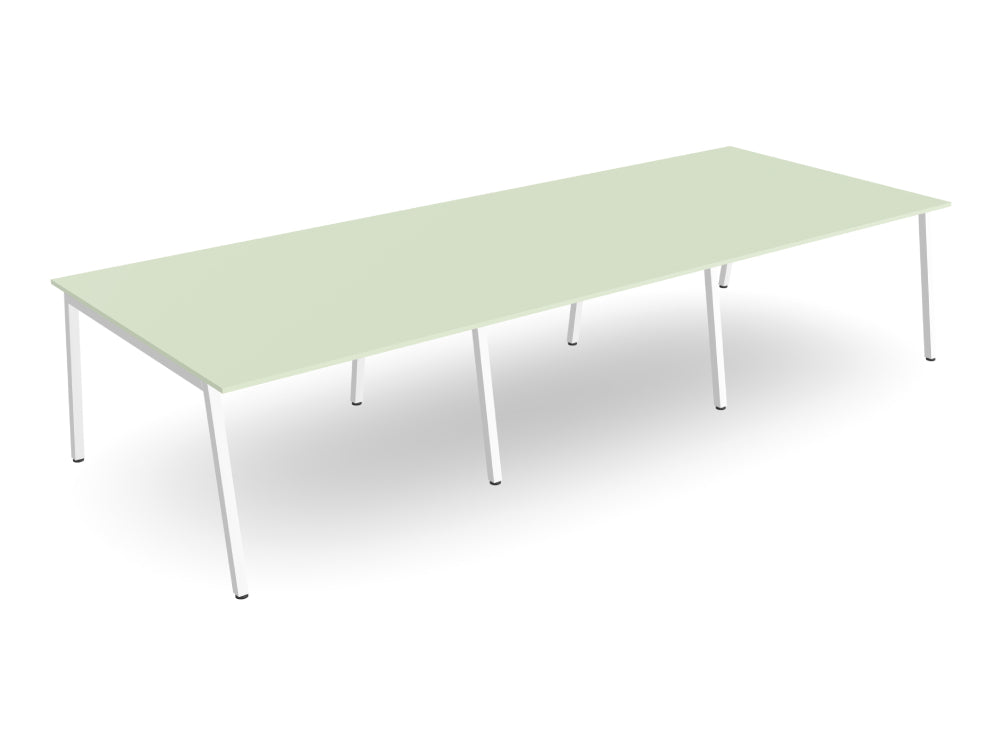 WsD Key 3 Piece Meeting Table with A Legs