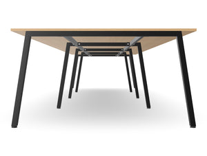 WsD Key 4 Piece Meeting Table with A Legs 3