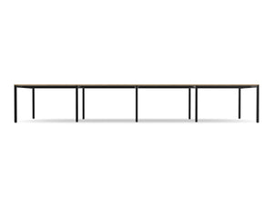 WsD Key 4 Piece Meeting Table with Straight Legs 2