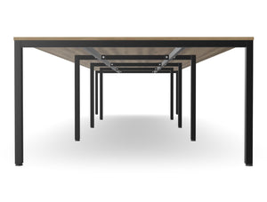 WsD Key 4 Piece Meeting Table with Straight Legs 3