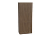 WsD Key 5 Level Half Closed Storage without Doors Coffee Oak 2