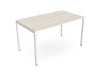 WsD Key Single Bench Desk with Straight Legs