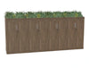 WsD Key Storage Modular 3 Level Back To Back Storage Unit with Planter