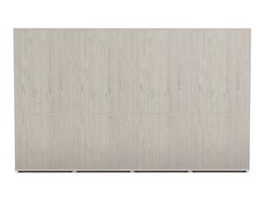 WsD Key Storage Modular 5 Level Glass Wood Cabinet 3
