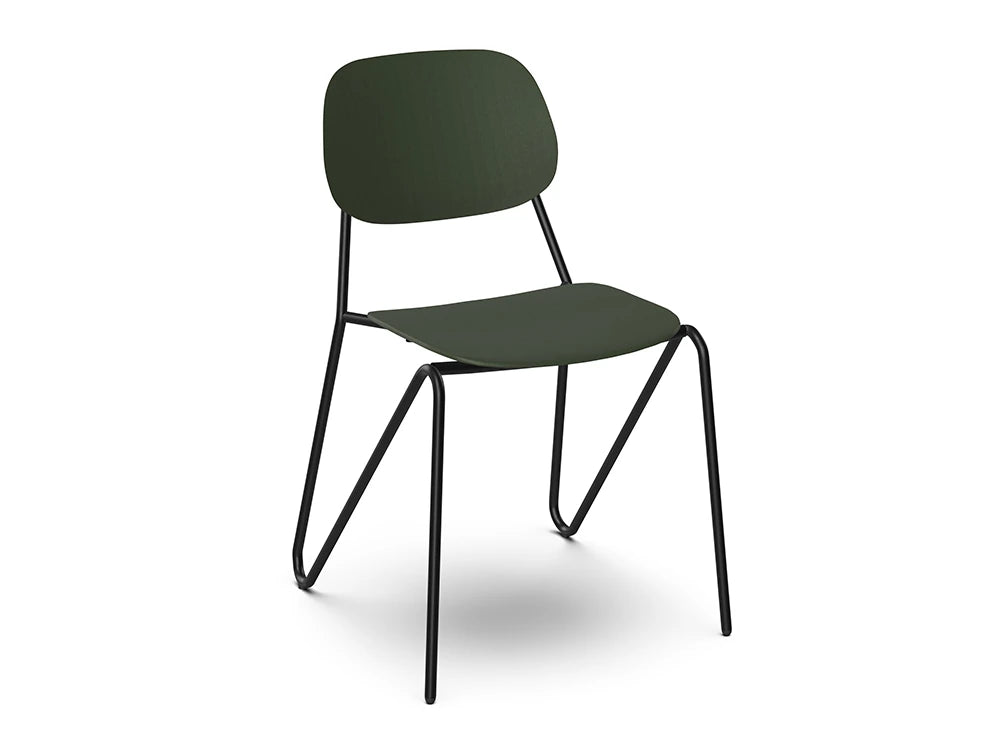 Ws.D Line Chair with Curved Legs