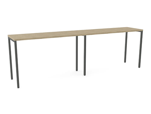 Ws.D Nestro Canteen 2-Piece Metal High Table with Straight Legs