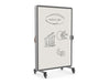 Ws.D Spry Mobile Wall Whiteboard & Pinboard
