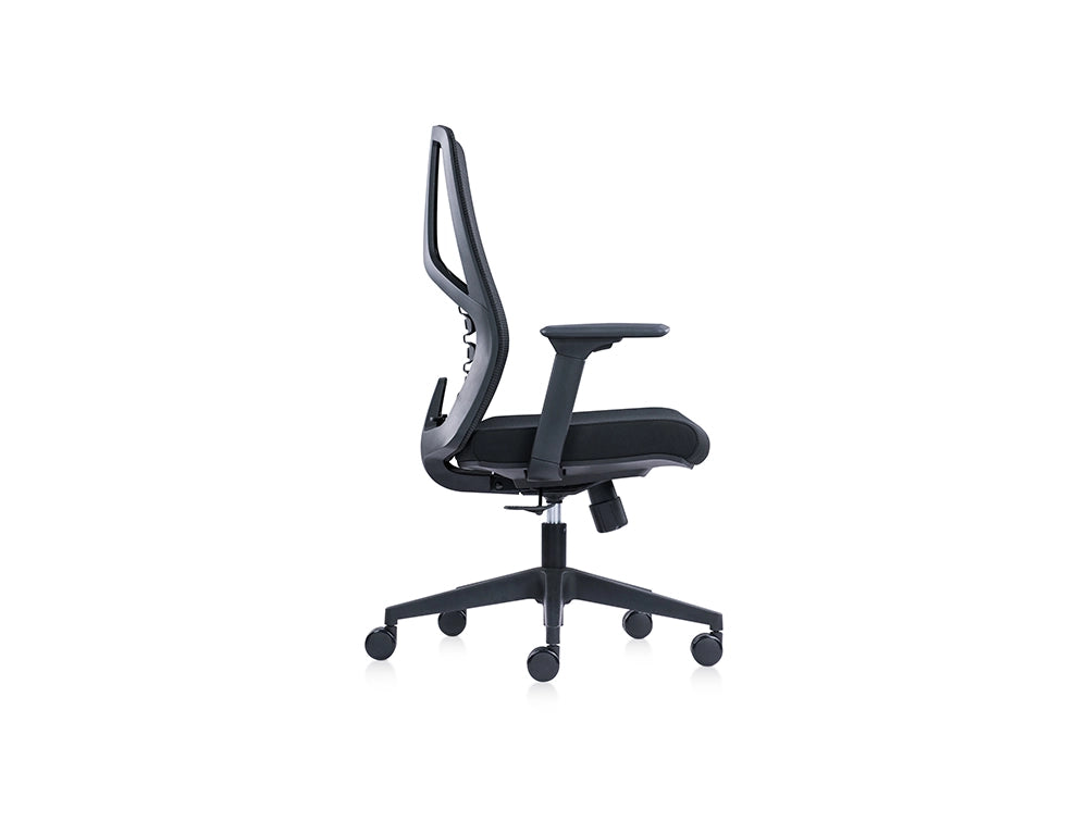 X44 Mesh Back Operator Chair with S Shape Backrest 4