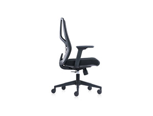 X44 Mesh Back Operator Chair with S Shape Backrest 4