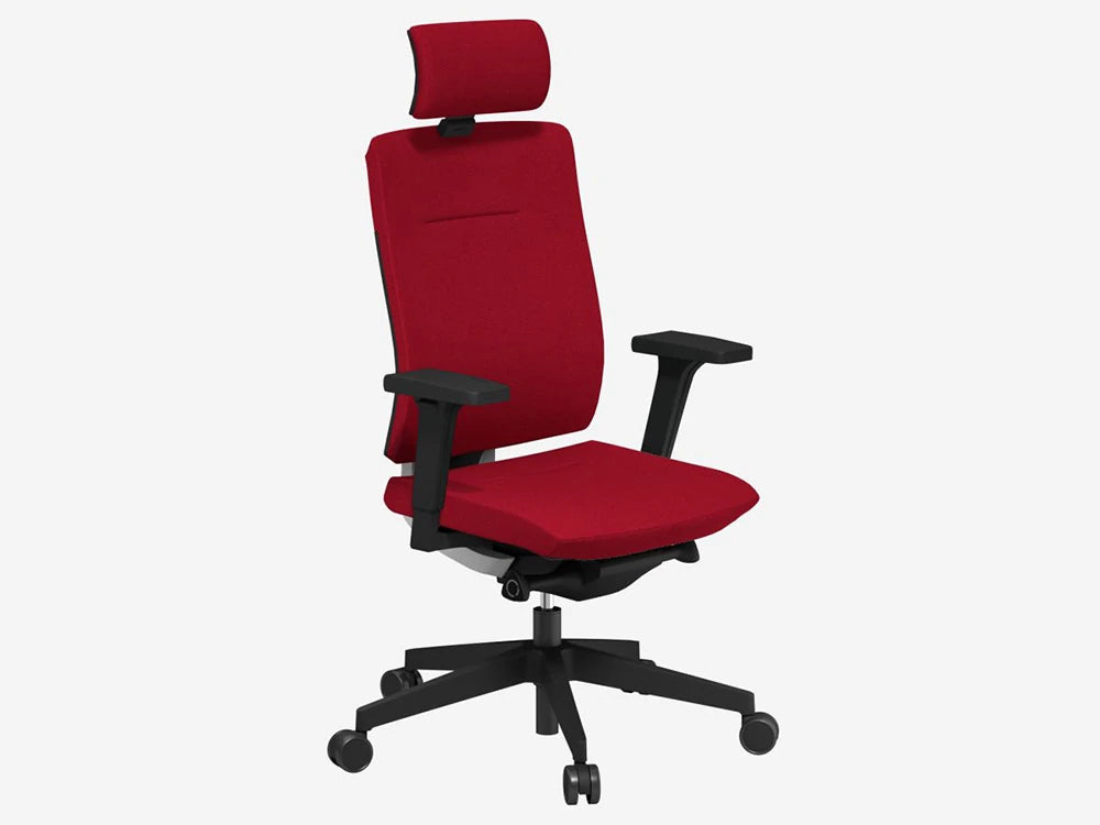 Xenon Task High Backrest Chair With Headrest   Model 11 Pro X11S Blk P59 Ev 5 Hc Std Na