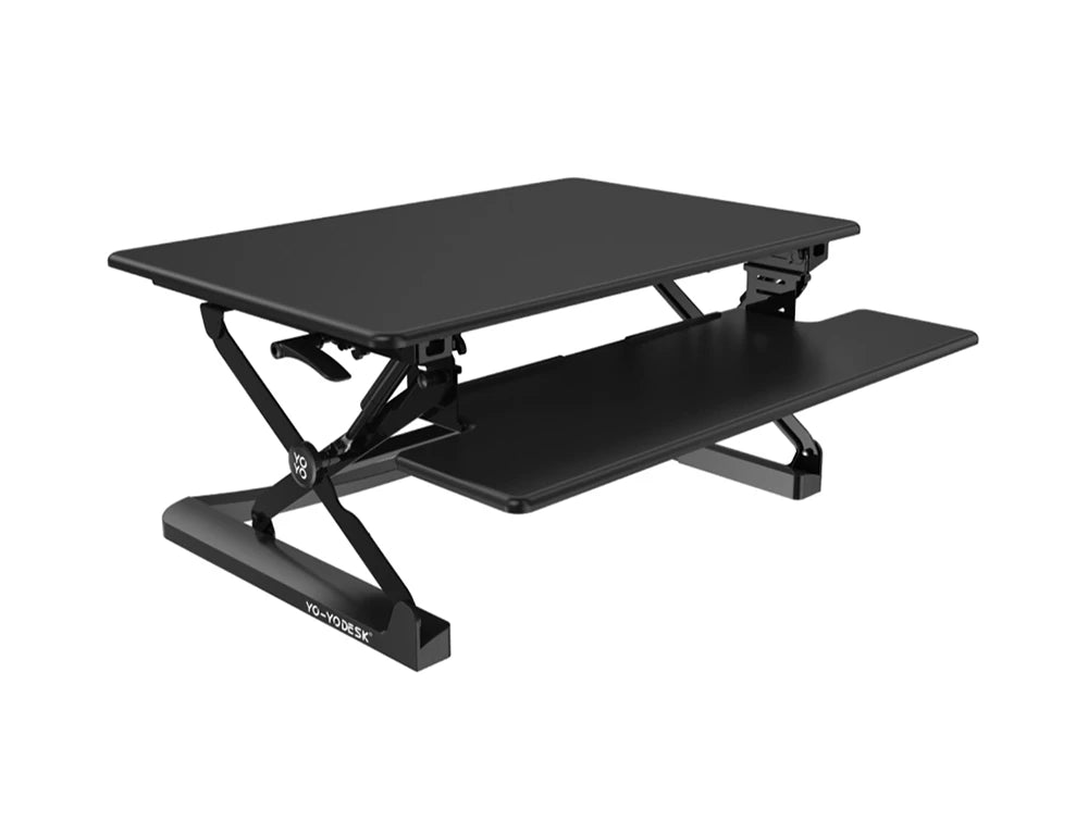 Yo Yo Desk 90 Sit Stand Solution Black