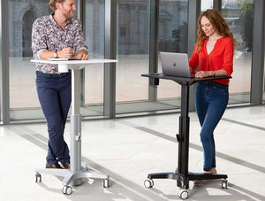 Yo Yo Desk Learn Sit Stand Solution Black 4 With White Variant