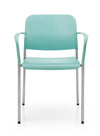 Zoo Plastic Seat And Backrest Chair  4 Legged Frame   Model 522H 17