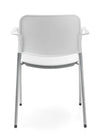 Zoo Plastic Seat And Backrest Chair  4 Legged Frame   Model 522H 7