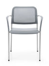 Zoo Upholstered Seat And Backrest Chair  4 Legged Frame On Castors   Model 500Hc 16