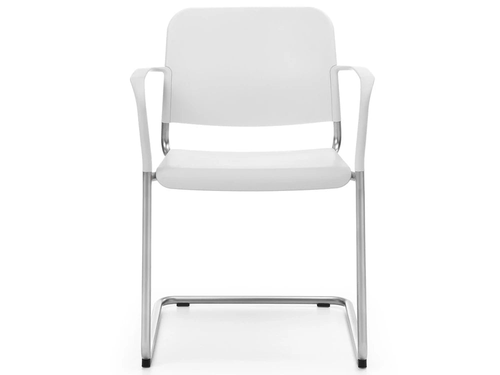 Zoo Upholstered Seat And Backrest Chair  4 Legged Frame On Castors   Model 500Hc 8