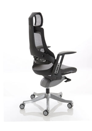 Zure High Back Black Shell Executive Office Chair With Arms KCUP1281 5