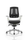 Zure High Back White Shell Executive Office Chair With Arms EX000111 5