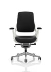 Zure High Back White Shell Executive Office Chair With Arms EX000114 3